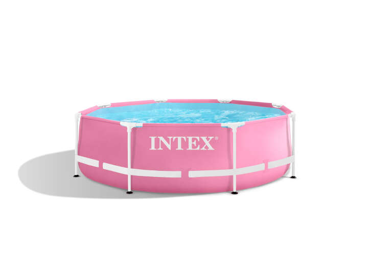 INTEX Metall Frame Pool mit Filterpumpe 244 x 76 cm